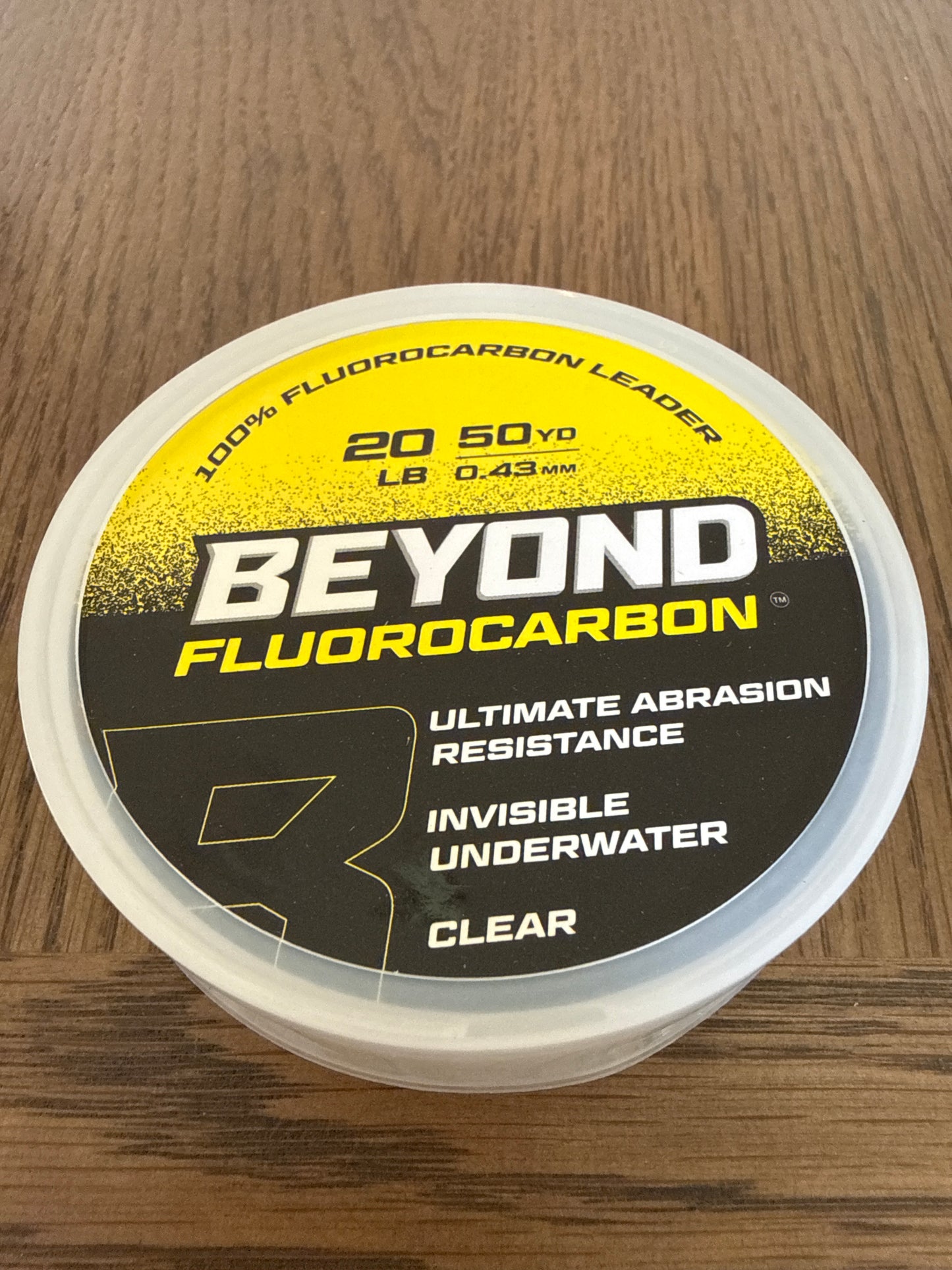 Beyond Braid Fluorocarbon Leader - Clear (50 Yards)