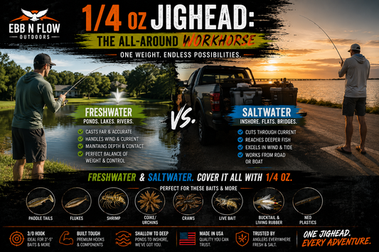 1/4 oz Jighead: The All-Around Workhorse