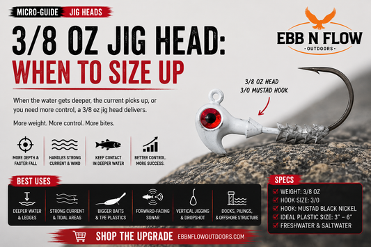 3/8 oz Jig Head: When to Size Up
