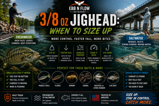 3/8 oz Jighead: When to Size Up