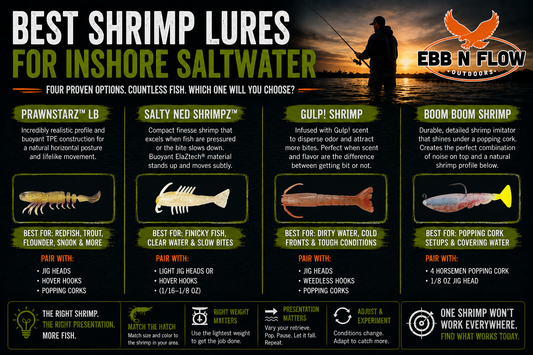 Best Shrimp Lures for Inshore Saltwater