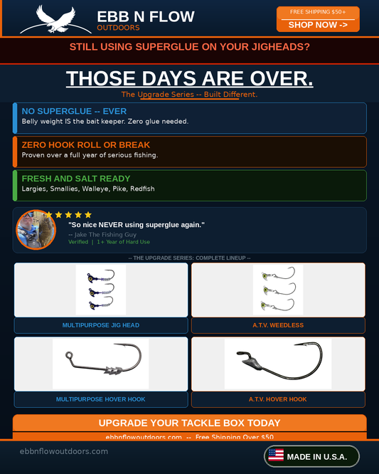 Top 5 Jig Head Types Every Angler Needs in Their Tackle Box