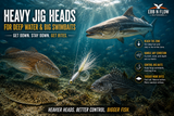 Heavy Jig Heads for Deep Water & Big Swimbaits