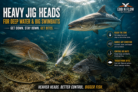 Heavy Jig Heads for Deep Water & Big Swimbaits