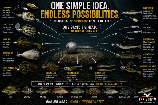 What are Jigheads and Why They're the Foundation of Modern Fishing
