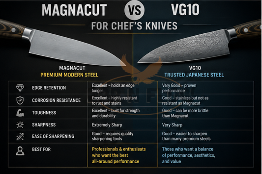 MagnaCut vs VG10: Which Knife Steel Is Better?