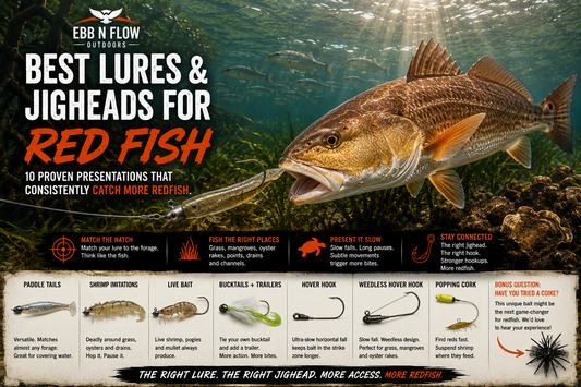 Best Lures & Jigheads for Redfish (2026)