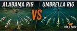 Alabama Rig vs Umbrella Rig: Casting vs Trolling