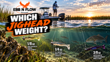 1/8 vs. 1/4 vs. 3/8 oz Jigheads: Which Weight Should You Use?