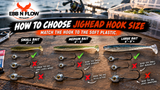 How to Choose the Right Jighead Hook Size for Your Soft Plastic