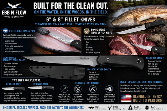 Best Fillet Knife Size: 6" vs 8" Compared