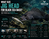 What Size Jig Head for Black Sea Bass?