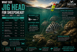 What Size Jig Head for Sheepshead?