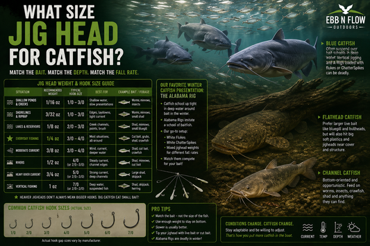 What Size Jig Head for Catfish?