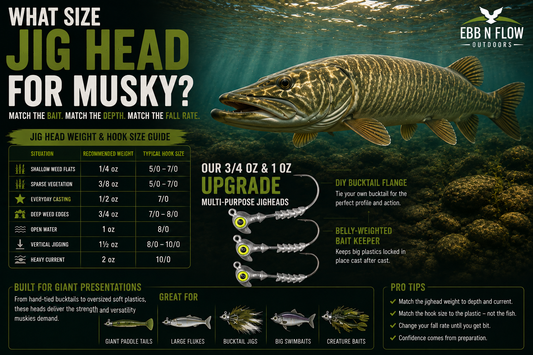 What Size Jig Head for Musky?