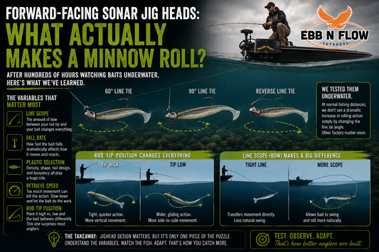 Forward-Facing Sonar Jig Heads: What Actually Makes a Minnow Roll?