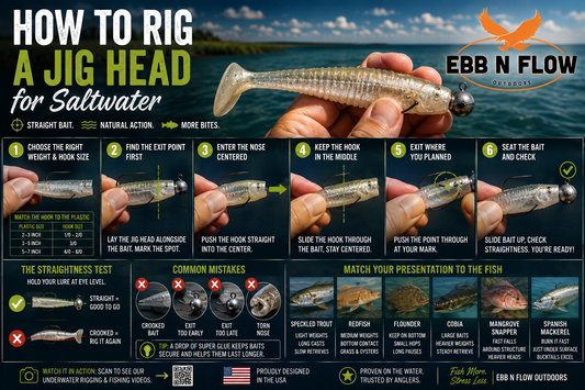 How to Rig a Jig Head for Saltwater (The Complete Guide)
