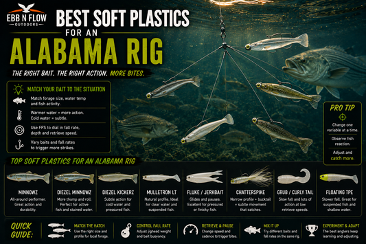 Best Soft Plastics for an Alabama Rig