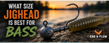 What Size Jig Head for Bass?