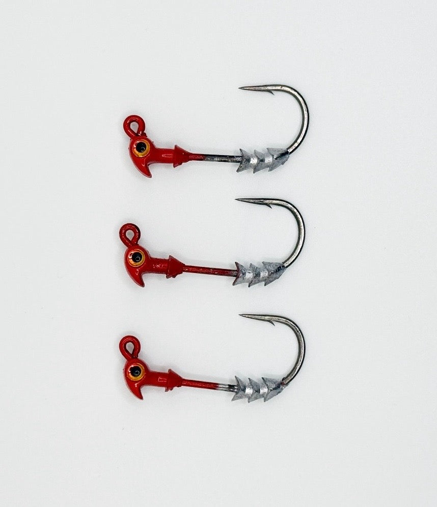 The Upgrade – Multi-Purpose Jig Head (2-3Pack) - EBB N FLOW OUTDOORS