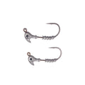 Two Upgrade Multi-Purpose Jig Heads with tapered nose and Mustad hooks