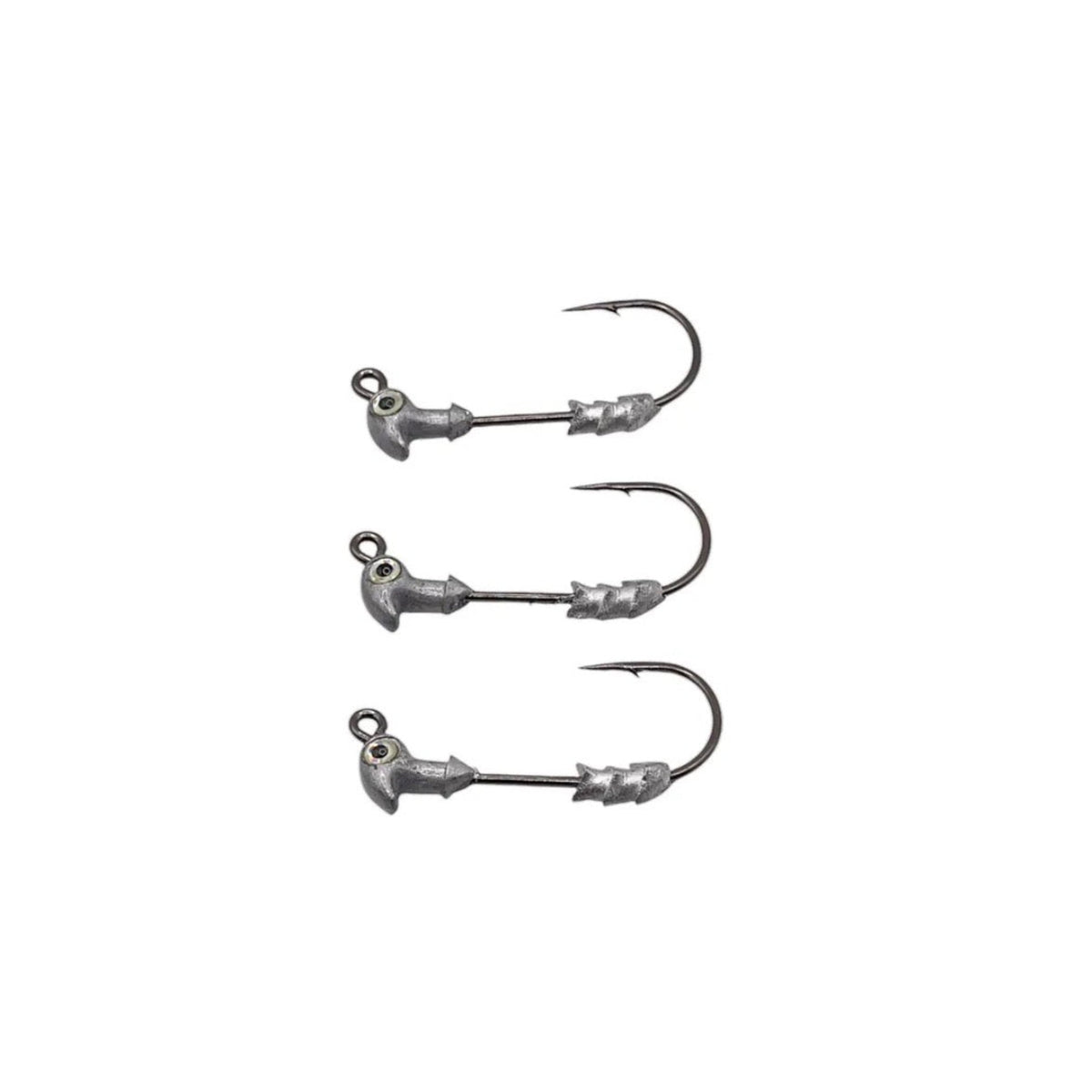 Upgrade Multi-Purpose Jig Heads, 3 pack – available in 1/8, 1/4 and 3/8 oz