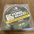 Beyond Braid 8X Braided Fishing Line - Green (300 Yards)