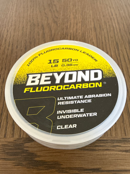 Beyond Braid Fluorocarbon Leader - Clear (50 Yards) - EBB N FLOW OUTDOORS