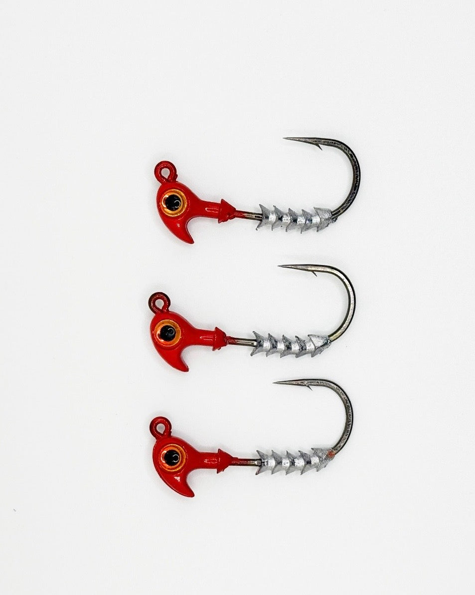 The Upgrade – Multi-Purpose Jig Head (2-3Pack) - EBB N FLOW OUTDOORS