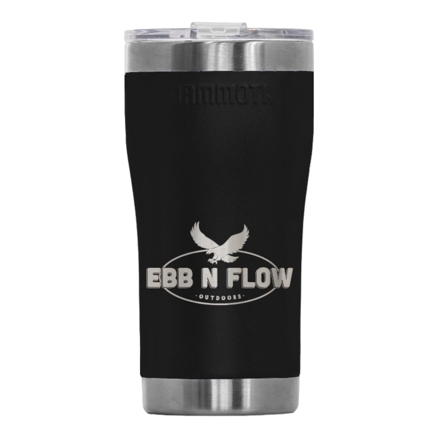 Mammoth Rover 20 oz Stainless Steel Tumbler with EBB N FLOW OUTDOORS Original Logo