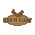 EBB N FLOW Outdoors 6mm Thick EVA Foam Hook Pad With 3M Pressure Sensitive Adhesive (Tan and Black) 5"x3" - EBB N FLOW OUTDOORS