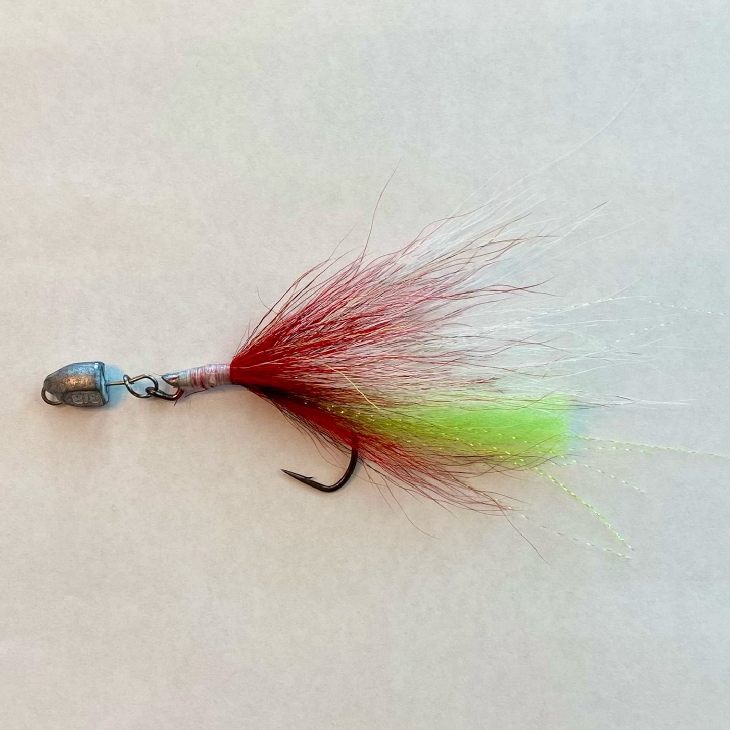 EBB N FLOW Freshwater and Saltwater Buck Tail on a Z-MAN SnakelockZ HD Jig Head