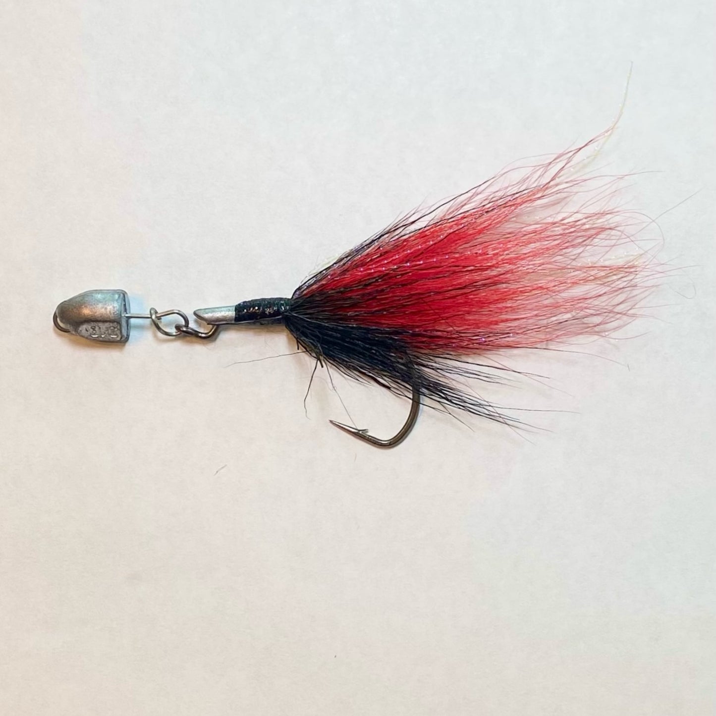 EBB N FLOW Freshwater and Saltwater Buck Tail on a Z-MAN SnakelockZ HD Jig Head