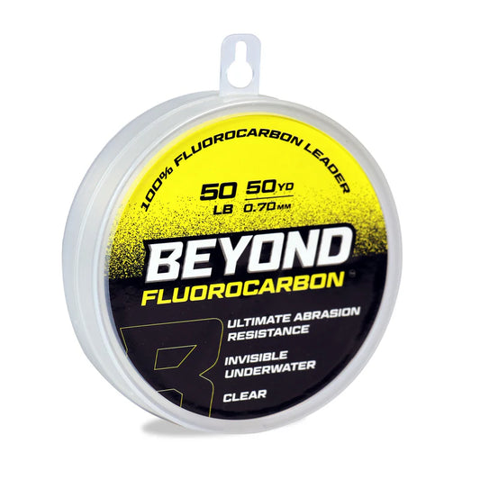 Beyond Braid Fluorocarbon Leader - Clear (50 Yards)