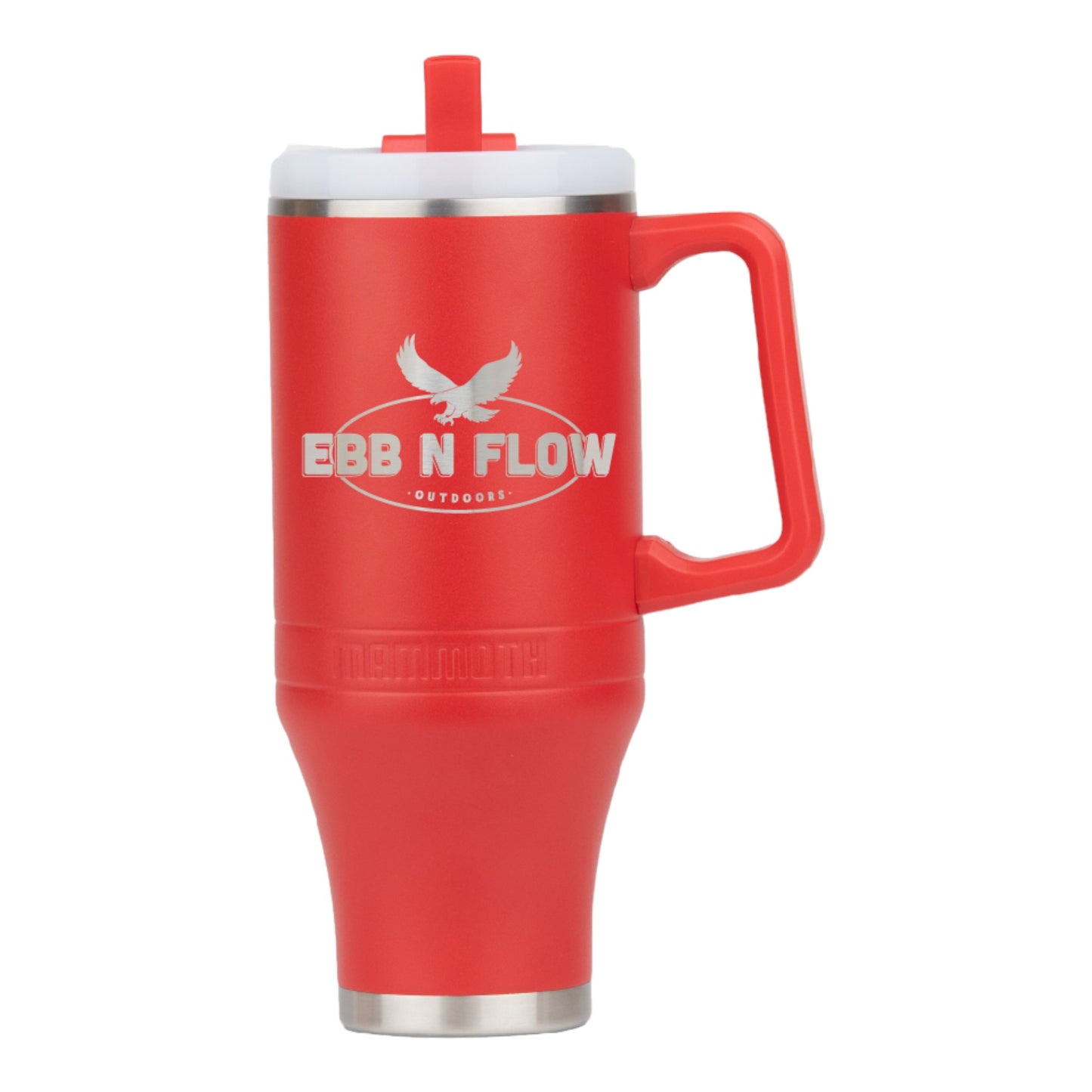 Mammoth Rover 40 oz Stainless Steel Tumbler with EBB N FLOW OUTDOORS Original Logo