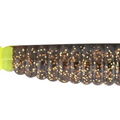 TROUT TRICK THICK TRICK 3.75" ROOTBEER/CHARTREUSE TAIL 6 PACK
