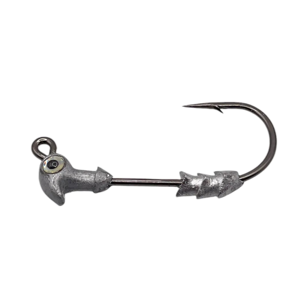 Upgrade Multi-Purpose Jig Head in Silver-Prism Eye color – Ebb N Flow Outdoors