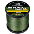 Beyond Braid 8X Braided Fishing Line - Green (300 Yards)