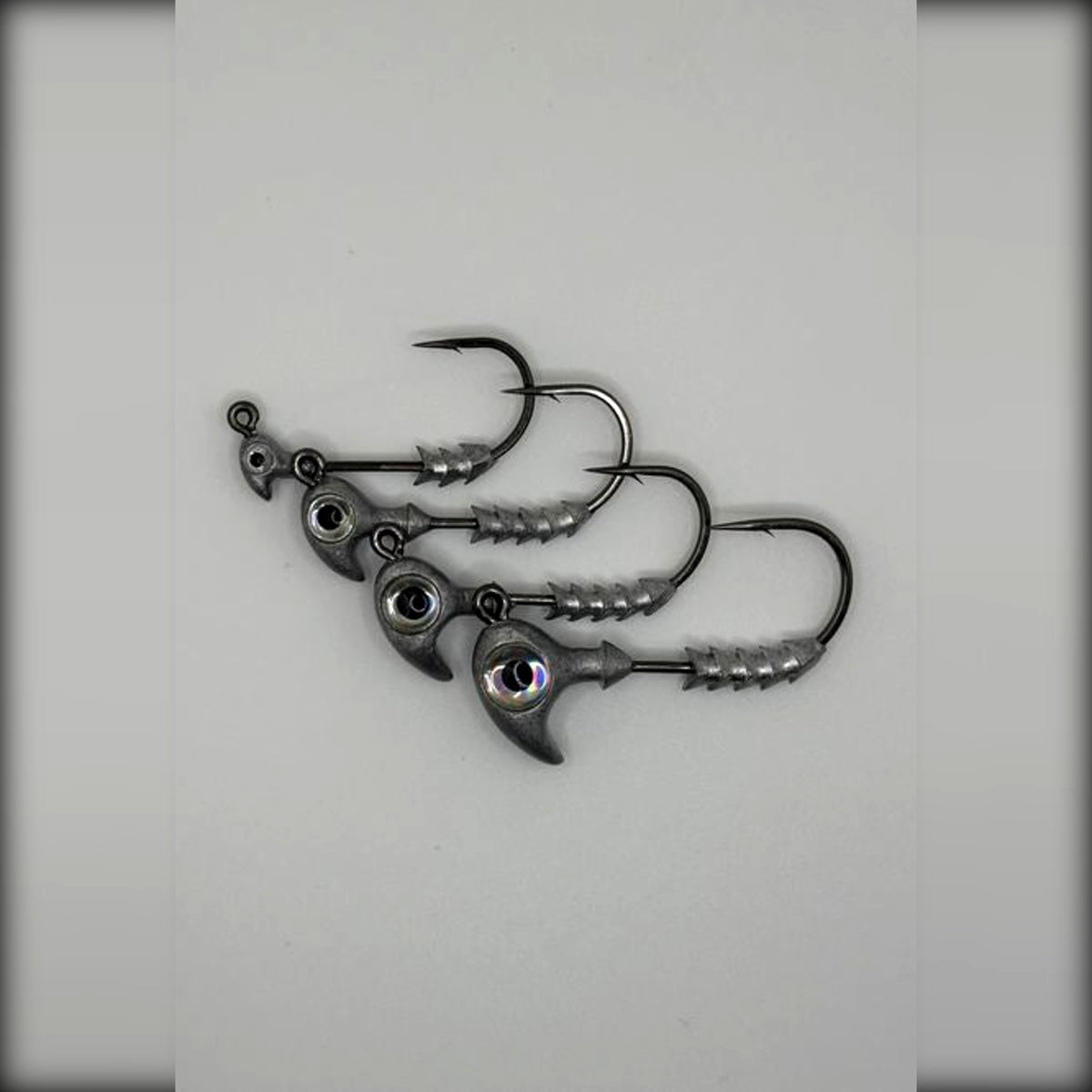 Upgrade Multi-Purpose Jig Heads with 3D eyes and bait keeper